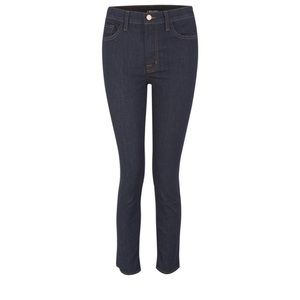 J BRAND ALESSANDRA HIGH RISE CROPPED JEAN